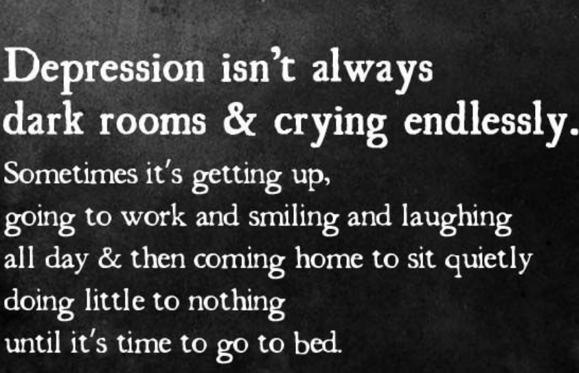 Depression IS One of the most dangerous things human suffers