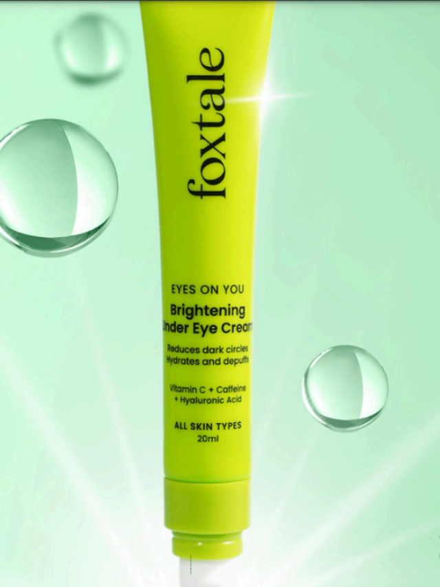 UNDER EYE CREAM WORKS AS A FILLER